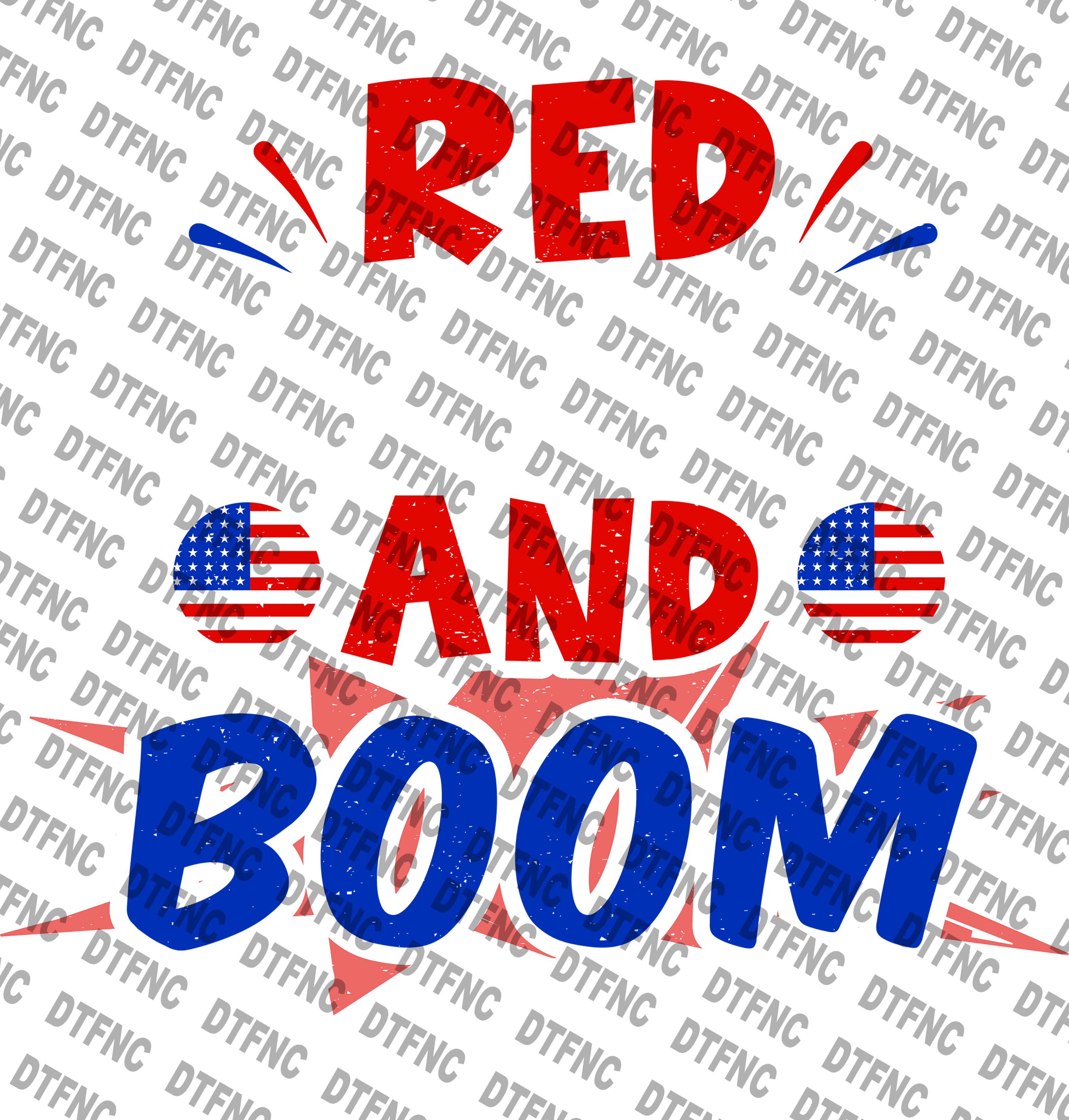 4th of July - Red, White and Boom
