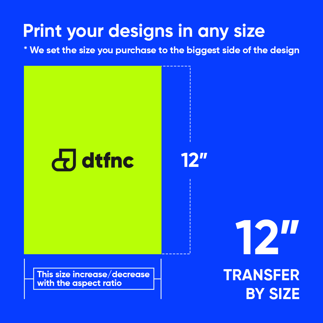 DTF Transfers by Size - Image 10