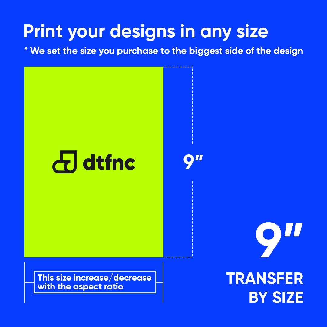 DTF Transfers by Size - Image 7
