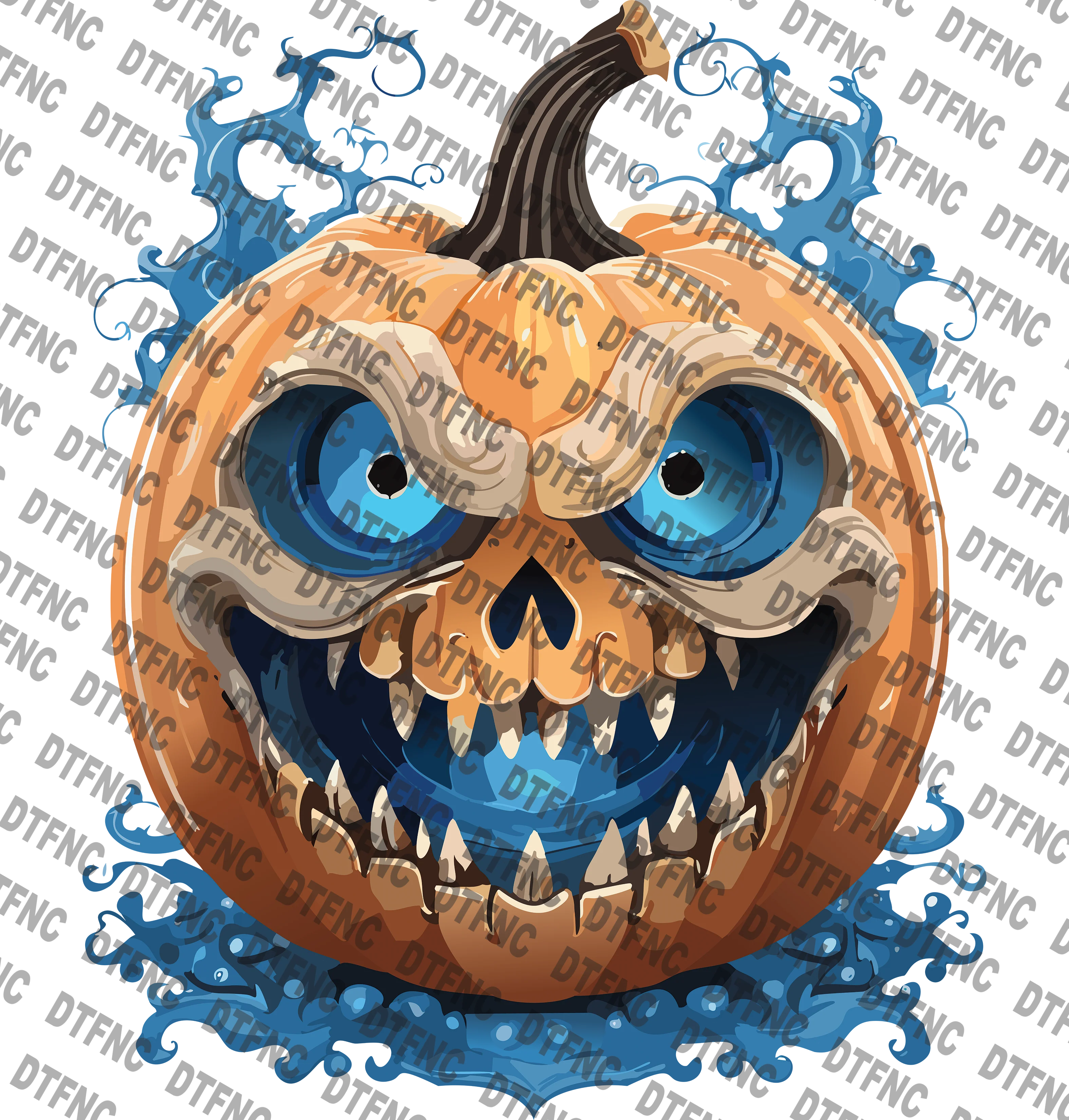 Halloween - Fiery Pumpkin
