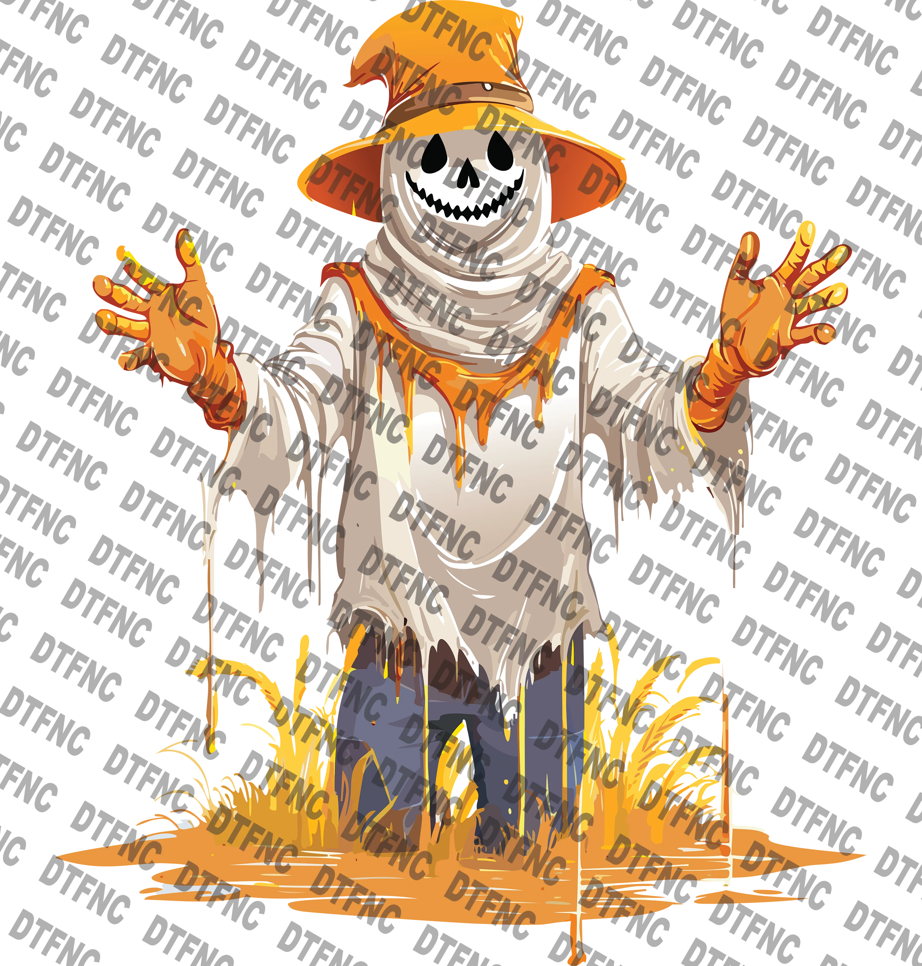 Halloween - Smiling Scarecrow