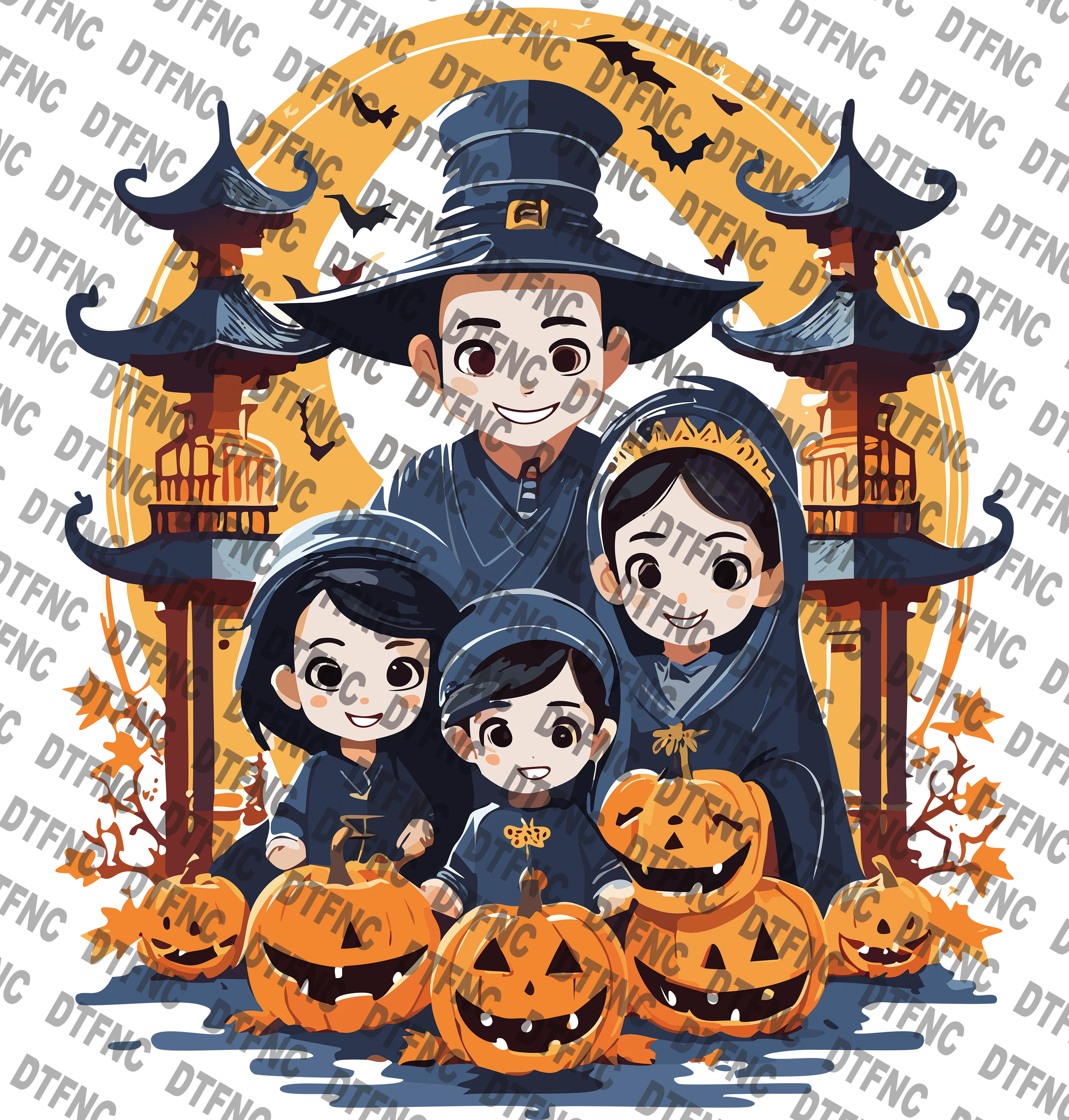 Halloween - Witch Family