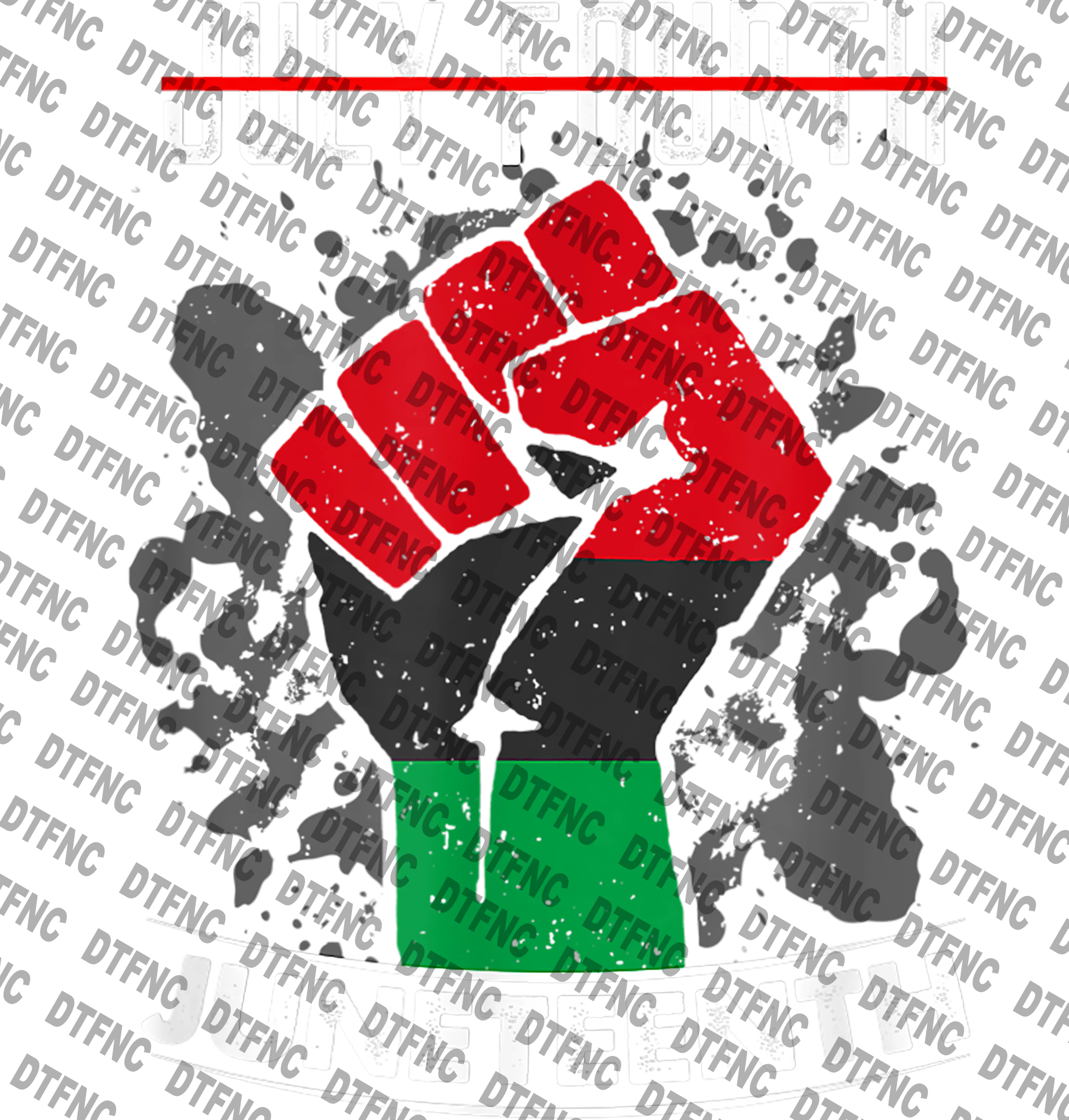 Juneteenth - Black Power Fist